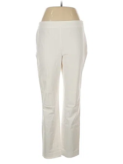 Pre-owned Talbots Casual Pants In White