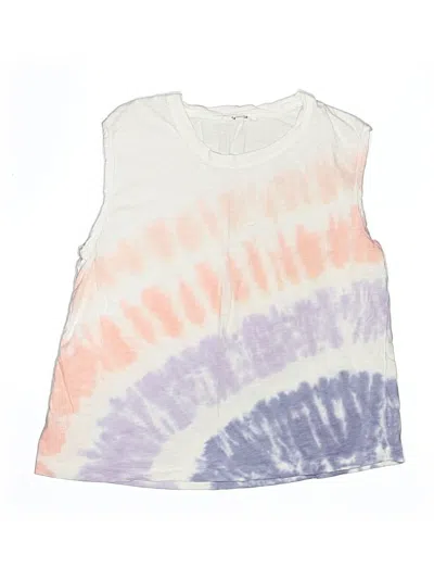 Pre-owned Splendid Kids' Sleeveless T-shirt In White