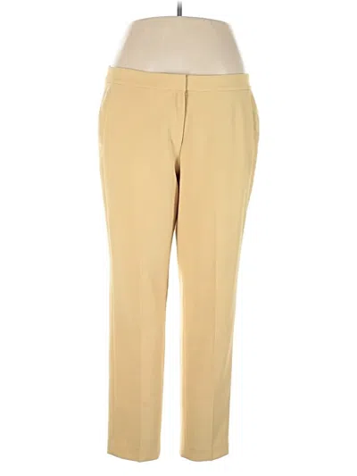 Pre-owned Kasper Dress Pants In Brown