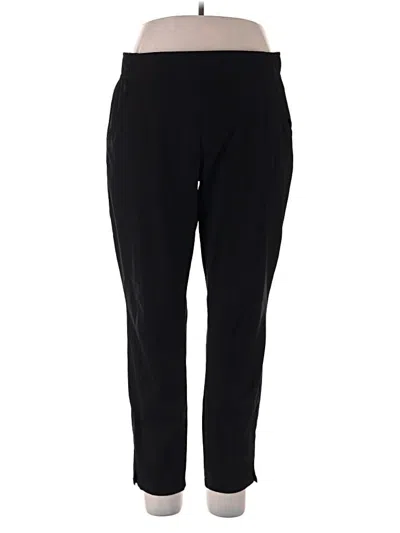 Pre-owned Eddie Bauer Active Pants In Black