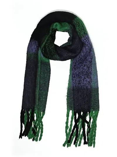 Pre-owned Free People Scarf In Green