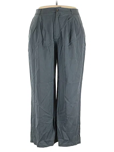 Pre-owned Reformation Casual Pants In Gray