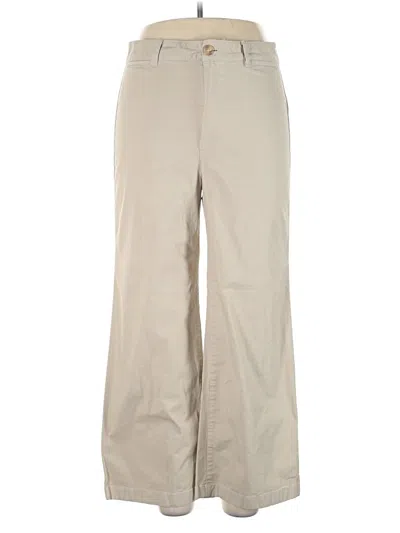 Pre-owned Gap Khaki Pant In Brown