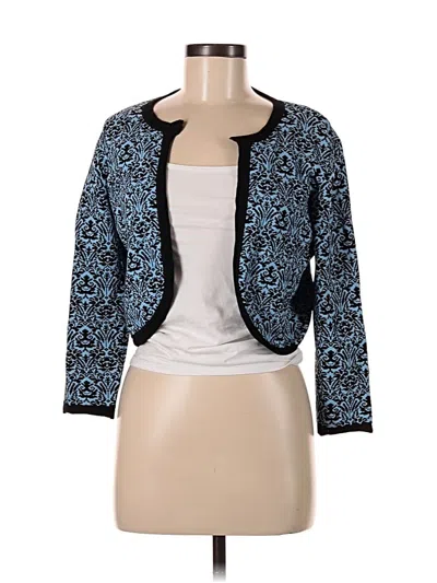 Pre-owned Dane Lewis Cardigan Sweater In Blue