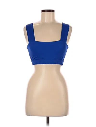 Pre-owned Allfenix Sports Bra In Blue