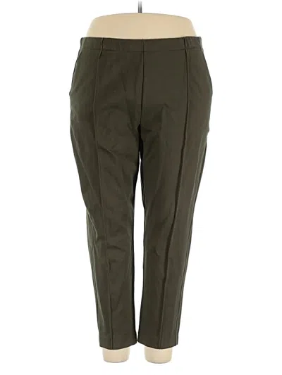 Pre-owned Everlane Casual Pants In Green