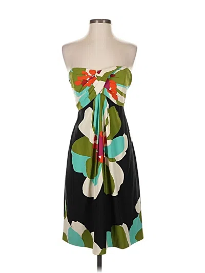 Pre-owned Nicole Miller Cocktail Dress In Black