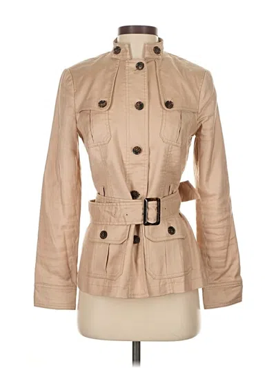 Pre-owned Banana Republic Heritage Collection Trenchcoat In Brown