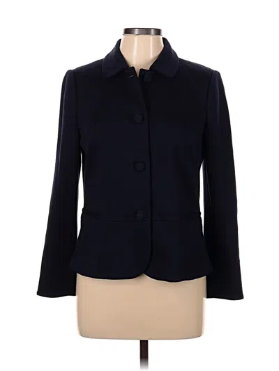 Pre-owned Talbots Blazer Jacket In Blue