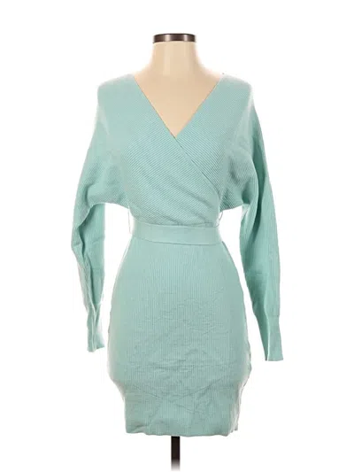 Pre-owned Zesica Cocktail Dress In Blue