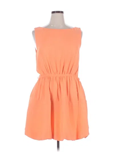 Pre-owned Simkhai Casual Dress In Orange