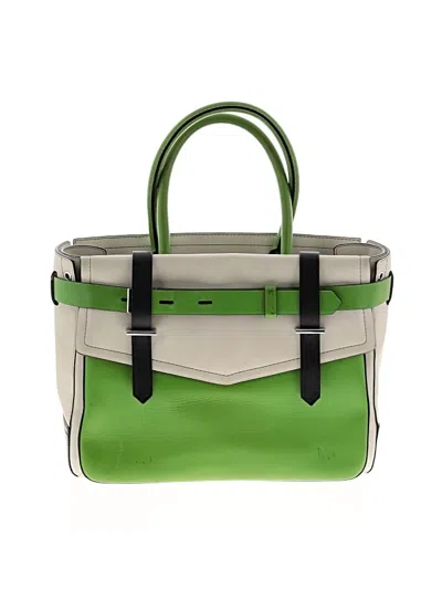 Pre-owned Reed Krakoff Satchel In Green