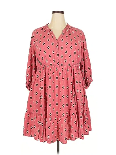 Pre-owned Torrid Casual Dress In Pink
