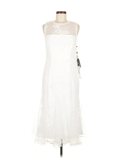 Adrianna Papell Cocktail Dress In White