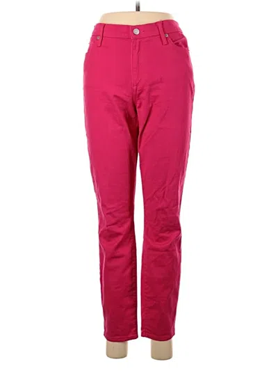 Pre-owned Gap Casual Pants In Pink