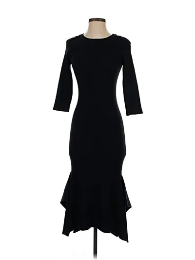 Pre-owned Catherine Malandrino Cocktail Dress In Black