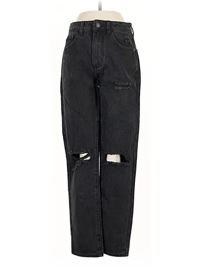 Pre-owned Princess Polly Jeans In Black