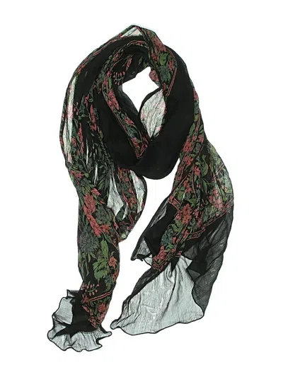 Pre-owned Unbranded Scarf In Black