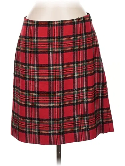 Pre-owned Talbots Casual Skirt In Red