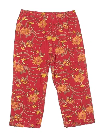 Pre-owned Hanna Andersson Kids' Casual Pants In Red
