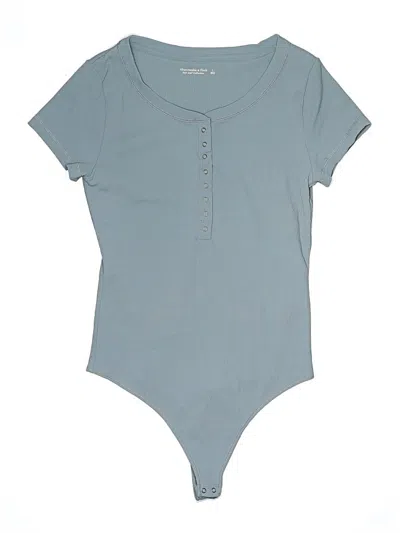 Pre-owned Abercrombie & Fitch Bodysuit In Blue