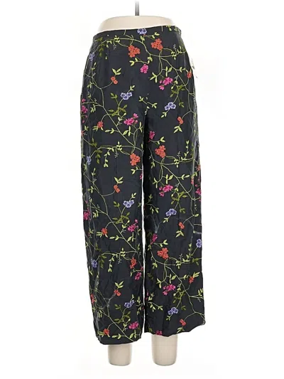 Pre-owned Silk Club Collection Silk Pants In Black