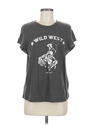 Pre-owned Thread & Supply Short Sleeve T-shirt In Gray