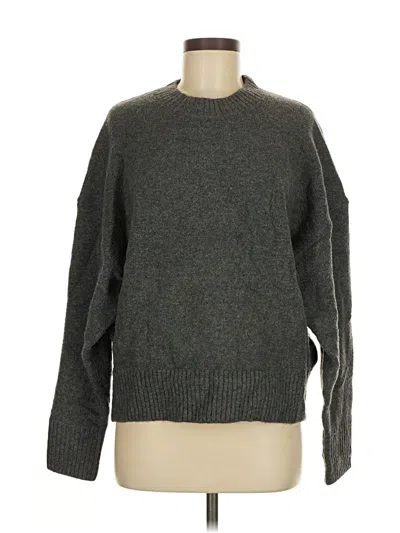 Pre-owned Zara Pullover Sweater In Gray