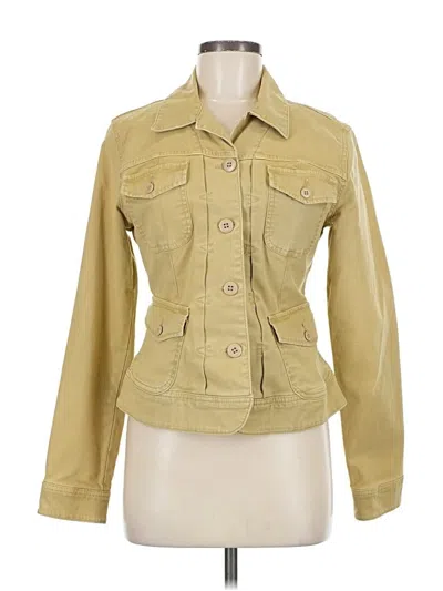 Pre-owned Lucky Brand Jacket In Yellow