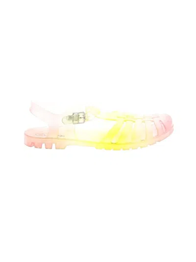 Pre-owned Cat & Jack Kids' Sandals In Yellow