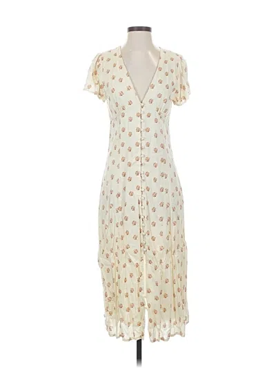 Pre-owned Bila Casual Dress In White