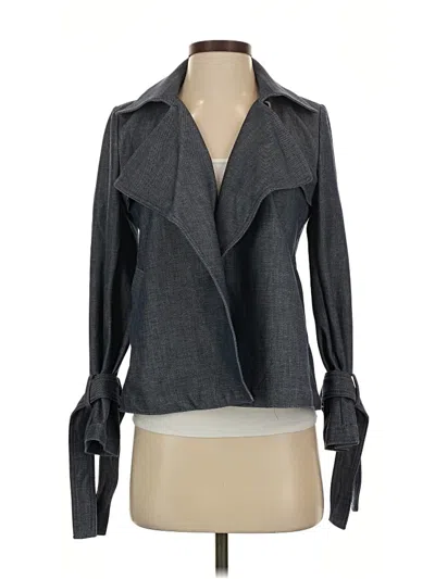 Pre-owned Ann Taylor Jacket In Gray