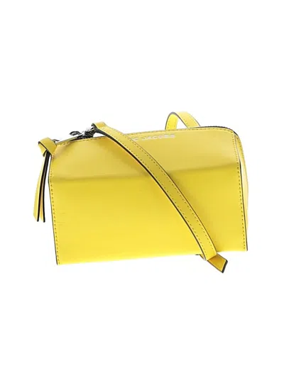 Pre-owned Marc Jacobs Leather Crossbody Bag In Yellow