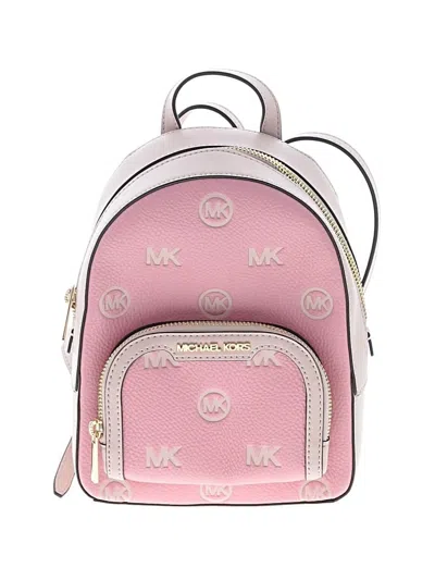 Pre-owned Michael Michael Kors Backpack In Pink