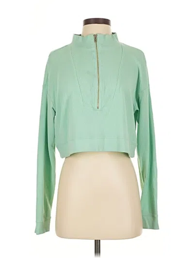 Pre-owned Chaser Turtleneck Sweater In Green