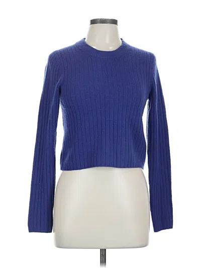 Pre-owned Madewell Pullover Sweater In Blue