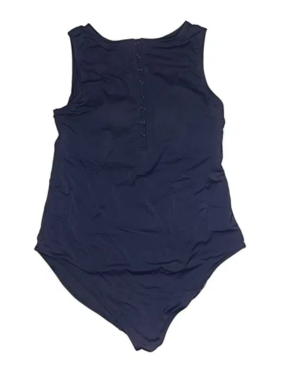 Pre-owned Andie One Piece Swimsuit In Blue