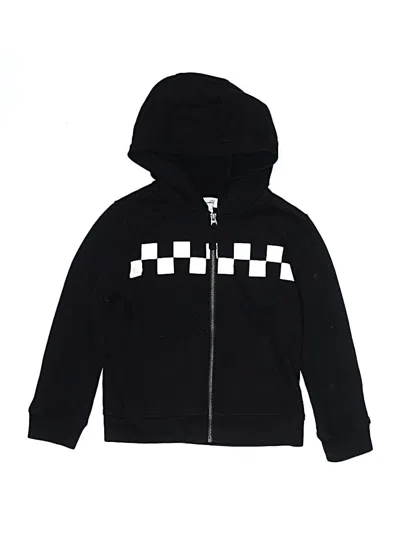 Pre-owned Splendid Kids' Zip Up Hoodie In Black