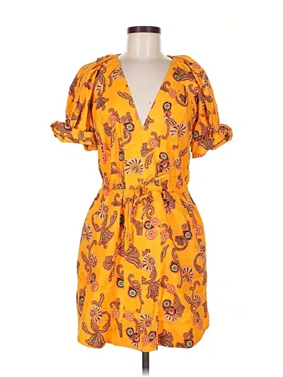 Pre-owned A.l.c Casual Dress In Yellow