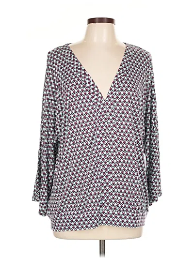 Pre-owned Lascana For Venus 3/4 Sleeve T-shirt In Gray