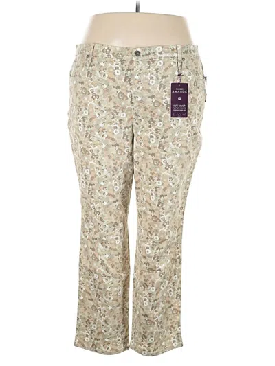 Pre-owned Gloria Vanderbilt Jeans In White