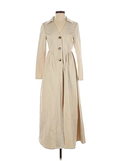 Pre-owned Allina Liu Trenchcoat In Brown