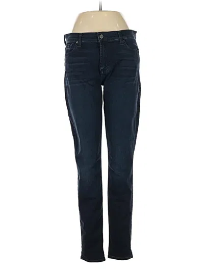 Pre-owned 7 For All Mankind Jeans In Blue