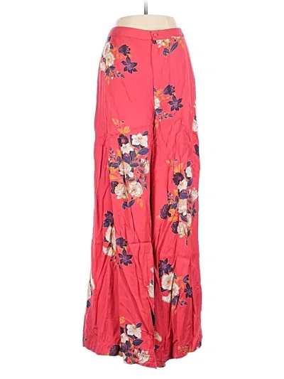 Pre-owned Free People Casual Pants In Pink