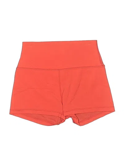 Pre-owned Crz Yoga Athletic Shorts In Orange
