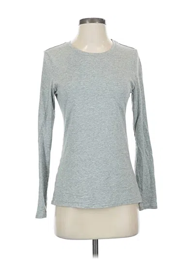 Pre-owned Felina Long Sleeve T-shirt In Gray