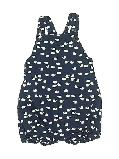 Pre-owned Janie And Jack Babies' Short Sleeve Onesie In Blue