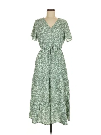 Pre-owned Prettygarden Casual Dress In Green