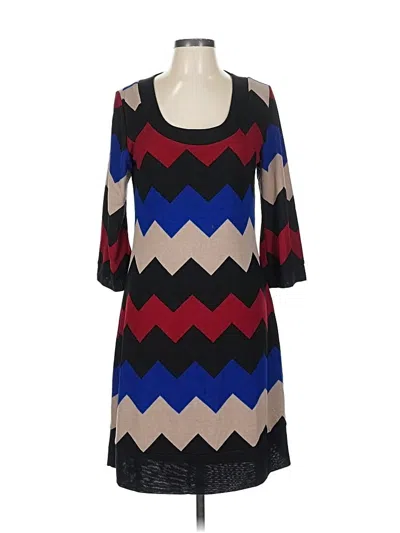 Pre-owned Tiana B Casual Dress In Burgundy