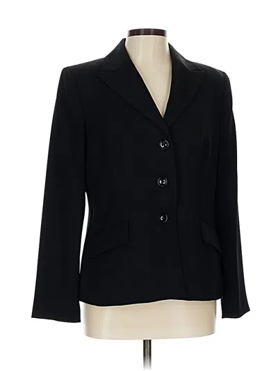 Pre-owned Kasper Blazer Jacket In Black